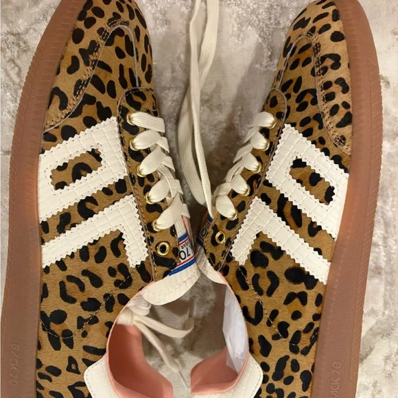 Back 70 Leopard Haircalf Sneakers - Picture 4 of 10